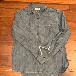 Taylor Stitch Chambray Shirt size 42 worn once